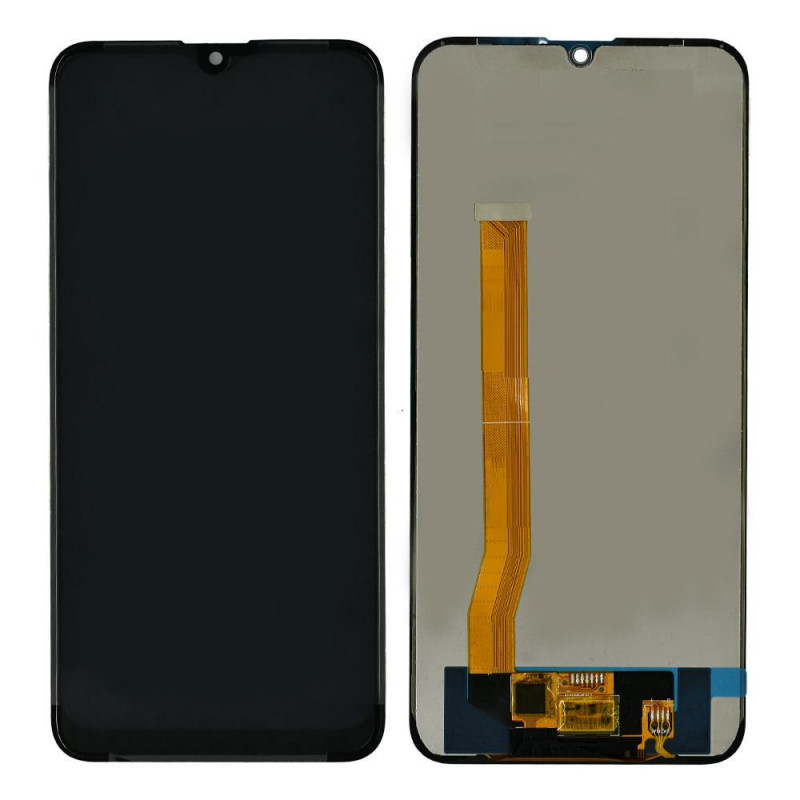 Buy Now LCD With Touch Screen For Realme C2 - Black Display Glass Combo Folder